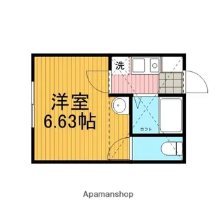 ルロジェ【1階】の間取り