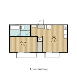 彦根ハイツ【1階】の間取り