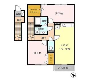 プレミール【2階】の間取り
