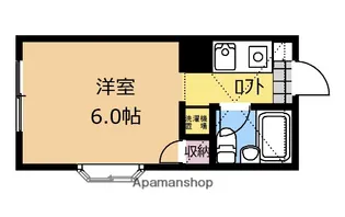 メゾンS【201号室】の間取り