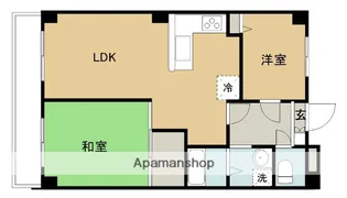 コマヤビルⅡ【4階】の間取り