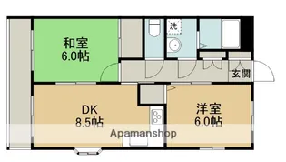 サンコート【3階】の間取り