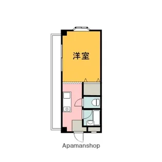 第七矢沢ビル【5階】の間取り