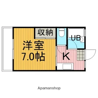 フジハイツ【1階】の間取り