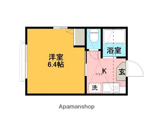 パルフラット【201号室】の間取り