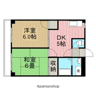 グロウイング【2階】の間取り