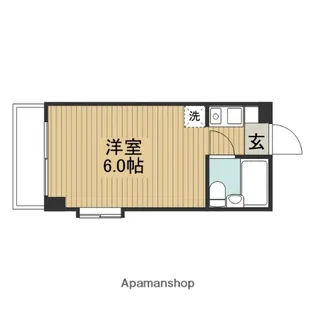 神奈川県相模原市南区鵜野森2丁目【マンション】の間取り