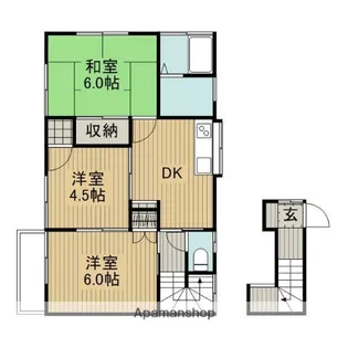 コーポイラゴ【2階】の間取り