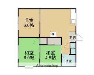 リバーサイドヴィラⅠ【1階】の間取り