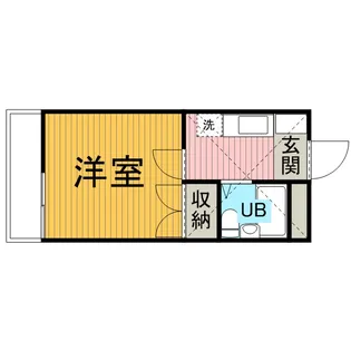 コーポ・マリーナ町田【2階】の間取り