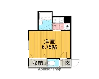 ロッシェル北里Ⅰ号棟【2階】の間取り
