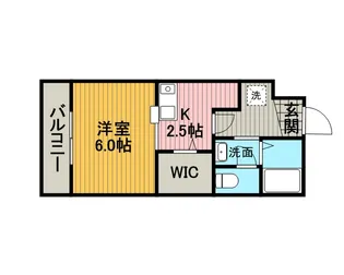 ウィステリア秀和【1階】の間取り