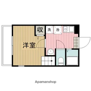 シリウス相模大野【2階】の間取り