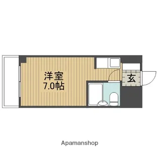 ビッグフォレスト町田【5階】の間取り