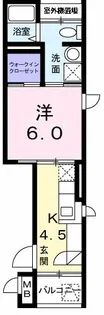 ブローテ・K【3階】の間取り