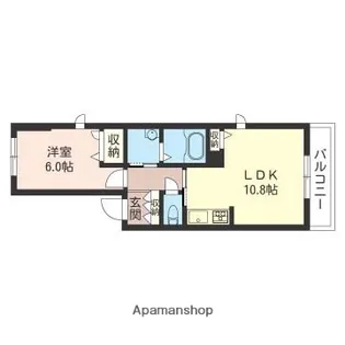 メーラ・М【1階】の間取り
