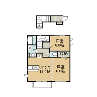 シャルマン48【2階】の間取り