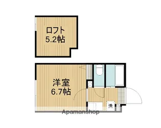 シャラロステヒルズ町田【1階】の間取り