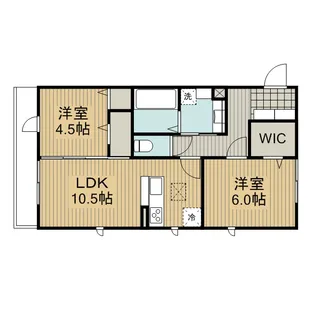 SUNNY HOUSE【3階】の間取り