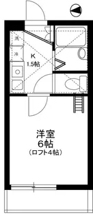 ロバリア古淵【1階】の間取り