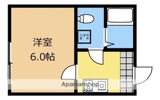 FERIO NAKATSU【103号室】の間取り