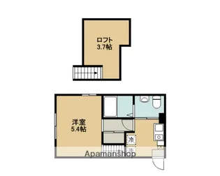 ソル・ウィステリア淵野辺【1階】の間取り