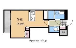 ガーデンハイツ淵野辺【304号室】の間取り