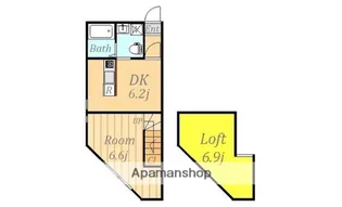 LEN FORT町田【2階】の間取り