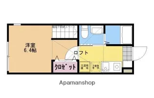 ブエナビスタ【201号室】の間取り