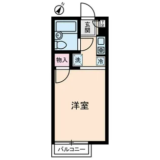 ベルシオン長沼【2階】の間取り