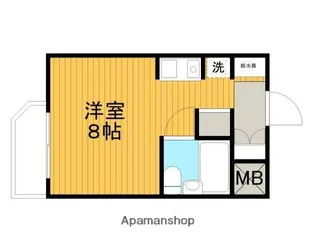 シャルム淵野辺【208号室】の間取り