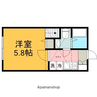 アルシオーネ相生【1階】の間取り