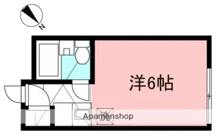 B’CASA淵野辺RE−BORN【208号室】の間取り