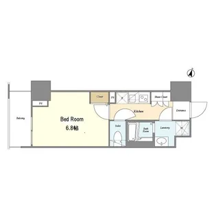 BPRレジデンス町田【7階】の間取り