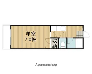 エスコートパートⅡ【105号室】の間取り