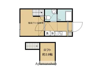 オークウッド多摩境【2階】の間取り