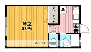 デーラⅠ【111号室】の間取り