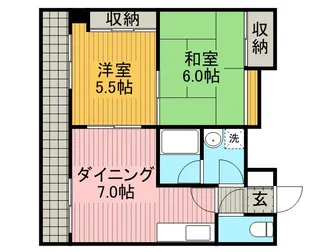 第三八弘ビル【2階】の間取り