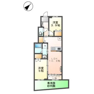 ポタジェ【1階】の間取り