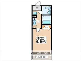 アンジュ淵野辺【2階】の間取り