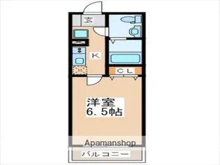 アンジュ淵野辺【3階】の間取り