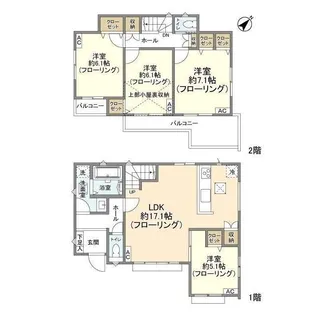 東京都町田市図師町【一戸建】の間取り