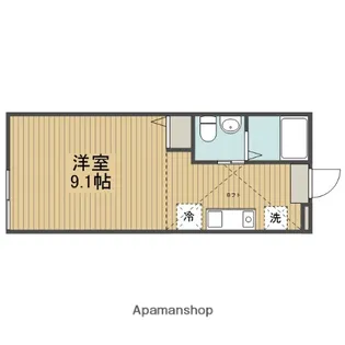 サニーベール陽光台【2階】の間取り