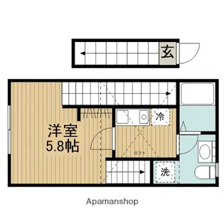 リブラ相模台【2階】の間取り