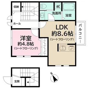 NEXTーY【2階】の間取り