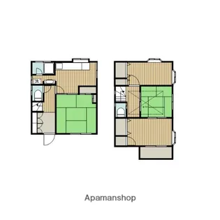 共和4丁目 貸戸建【1号室】の間取り