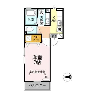 ルピナスシャトー【1階】の間取り