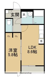 GRADUS上溝【2階】の間取り