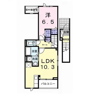 グラン・ハーモニー忠生公園【2階】の間取り