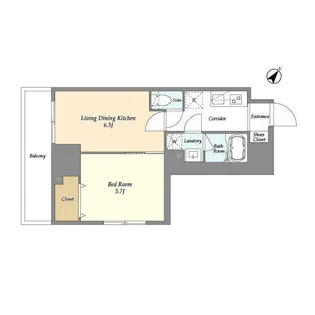 KDXレジデンス町田NORTH【8階】の間取り